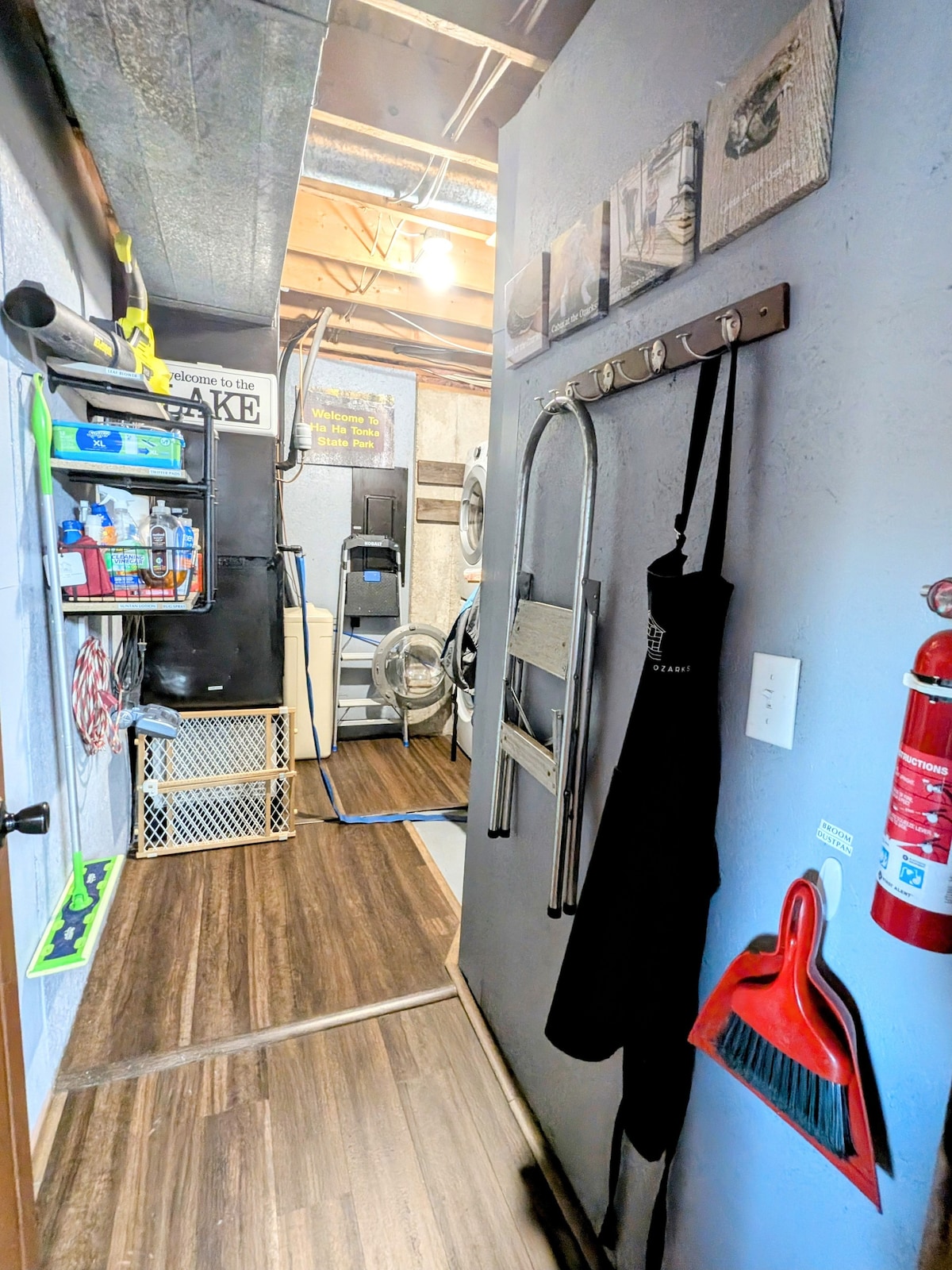 Laundry area