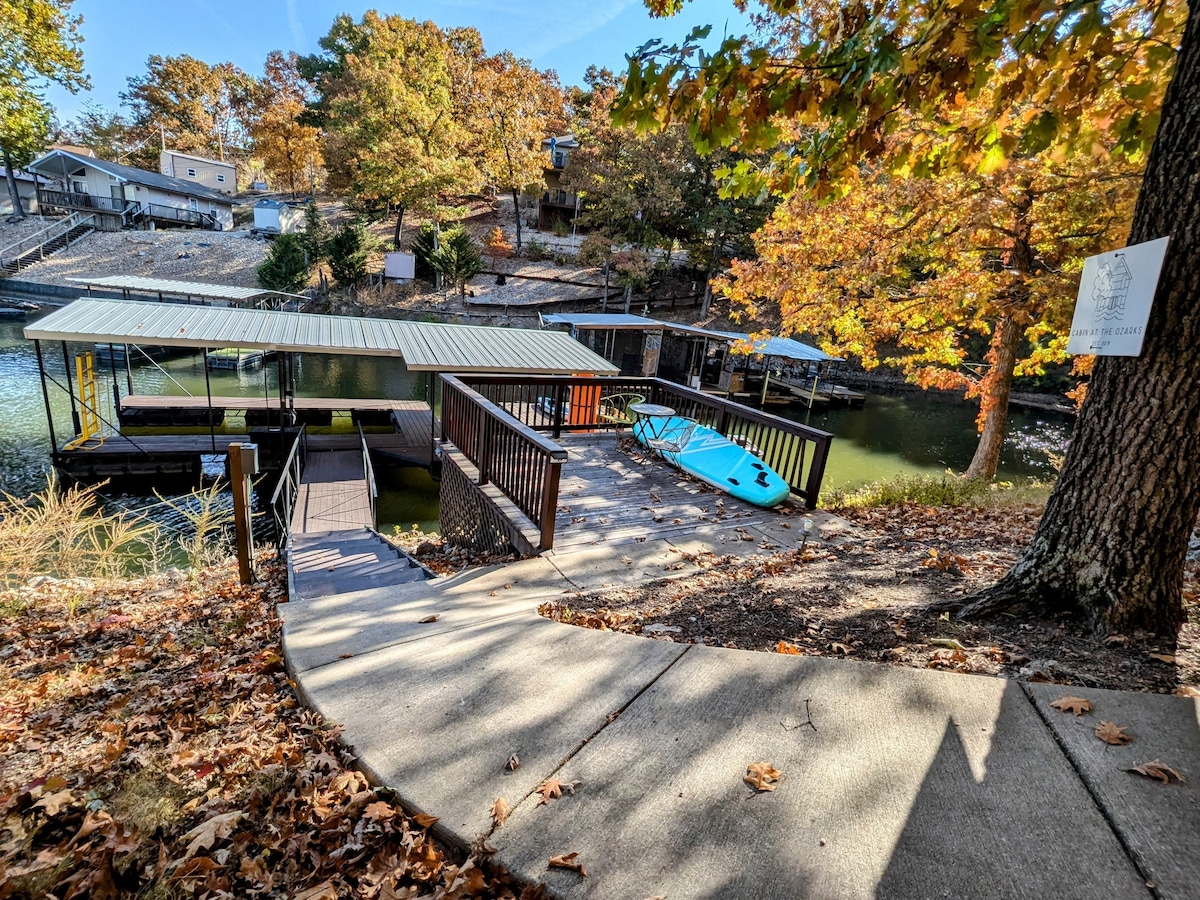 Cabin at the Ozarks Dock
