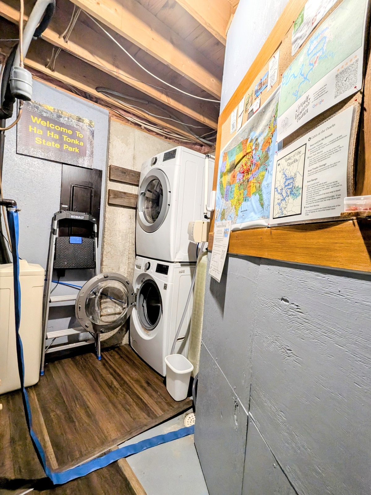 Laundry area