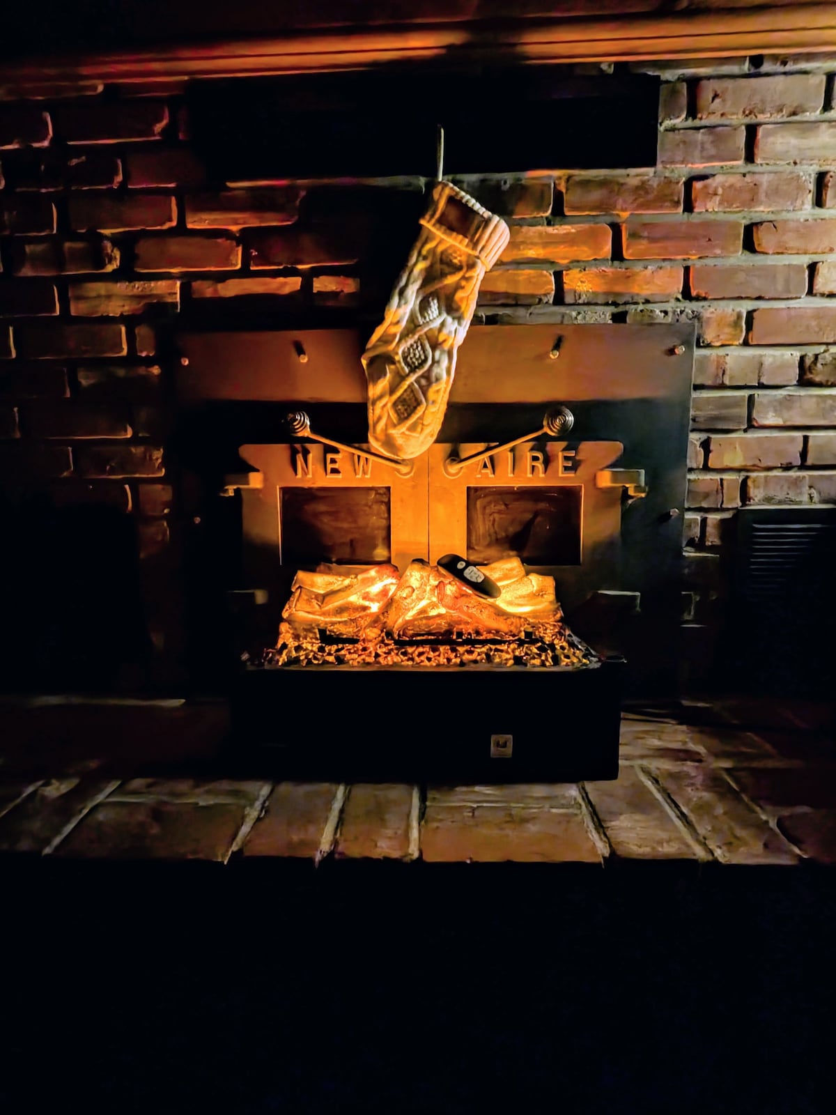 Stockings at Christmas